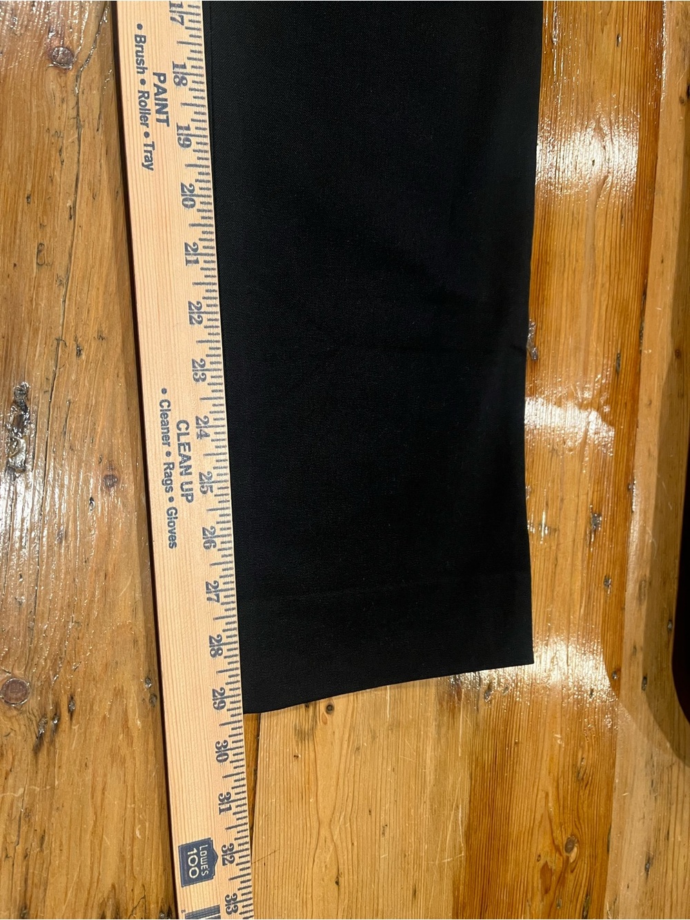 Banana Republic Black Straight Fit Sloan Pants • Size 8 • NWT - Picture 9 of 12